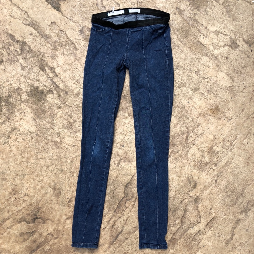 Urban Outfitters Stretch Dark Blue Jean Leggings.
